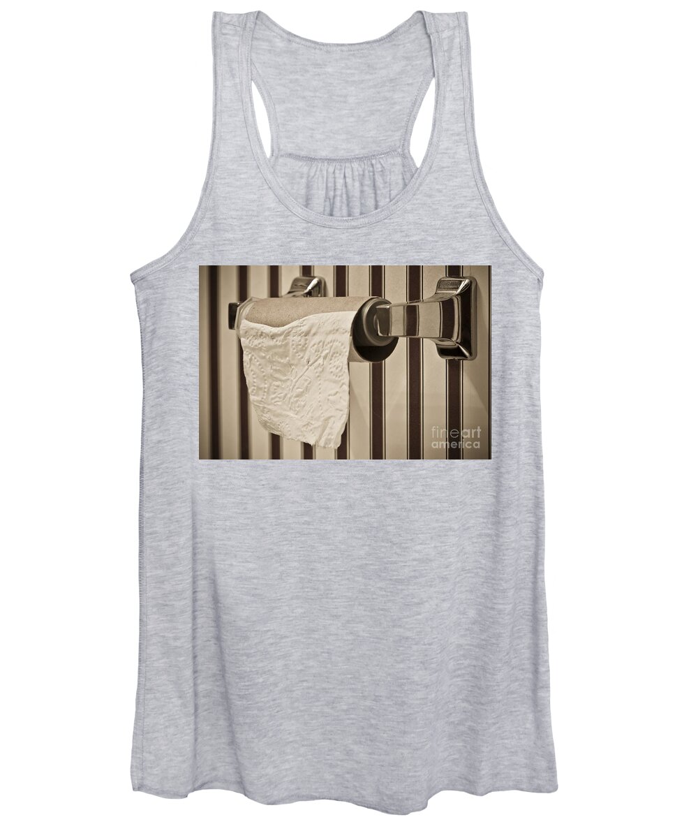 Critical Women's Tank Top featuring the photograph Critical Thinking by Charles Dobbs