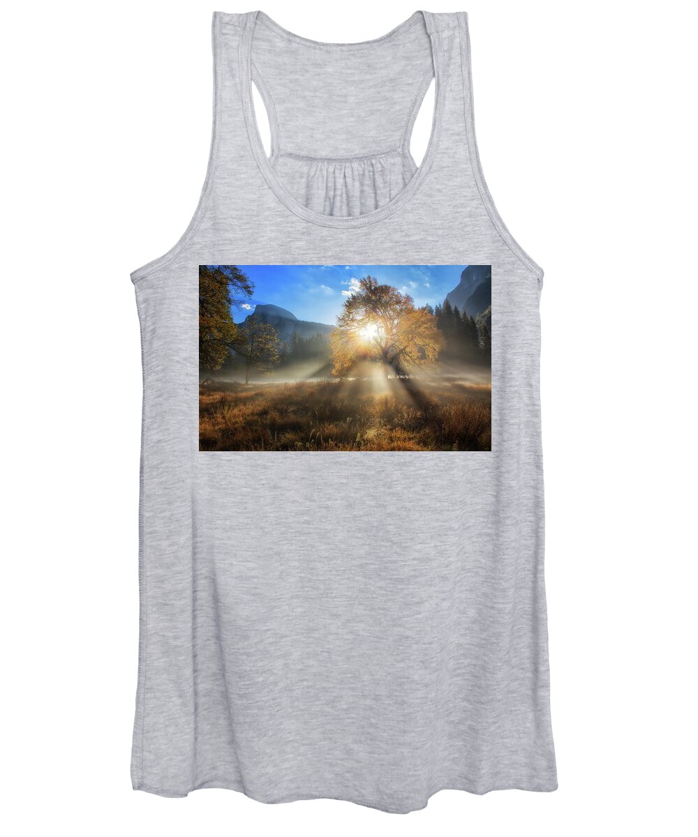 Sunrise Women's Tank Top featuring the photograph Day Break by Nicki Frates