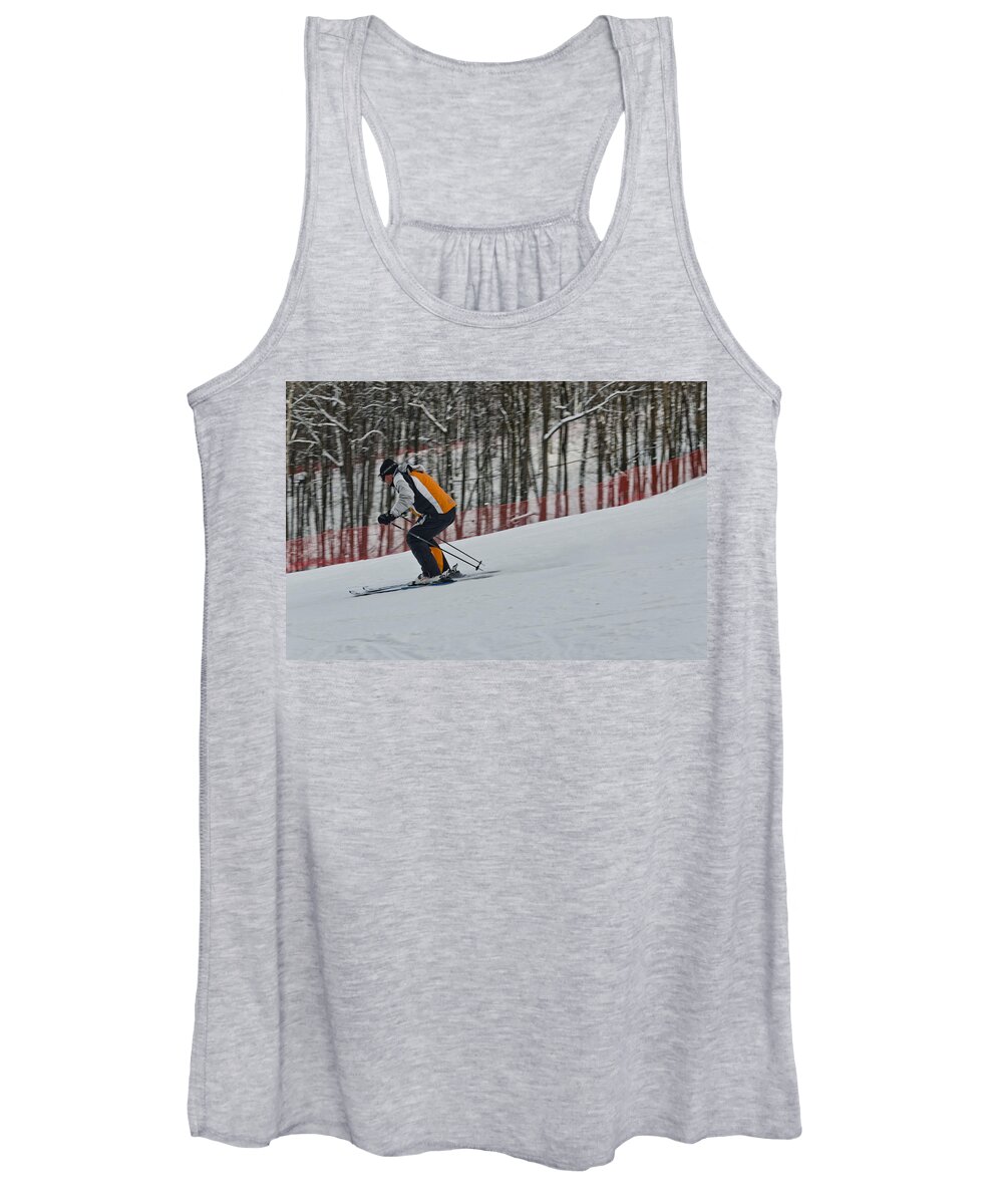 Europe Women's Tank Top featuring the photograph Downhill by Michael Goyberg