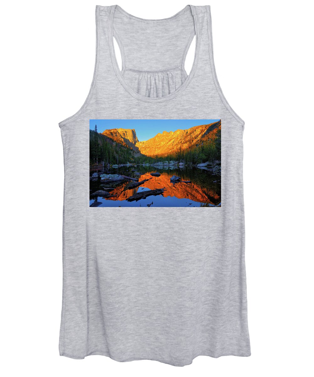 Dream Lake Women's Tank Top featuring the photograph Dream Within A Dream by Greg Norrell