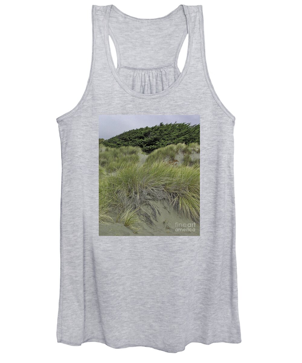 Landscaipe Women's Tank Top featuring the photograph Bodega Dunes #3 by Joyce Creswell