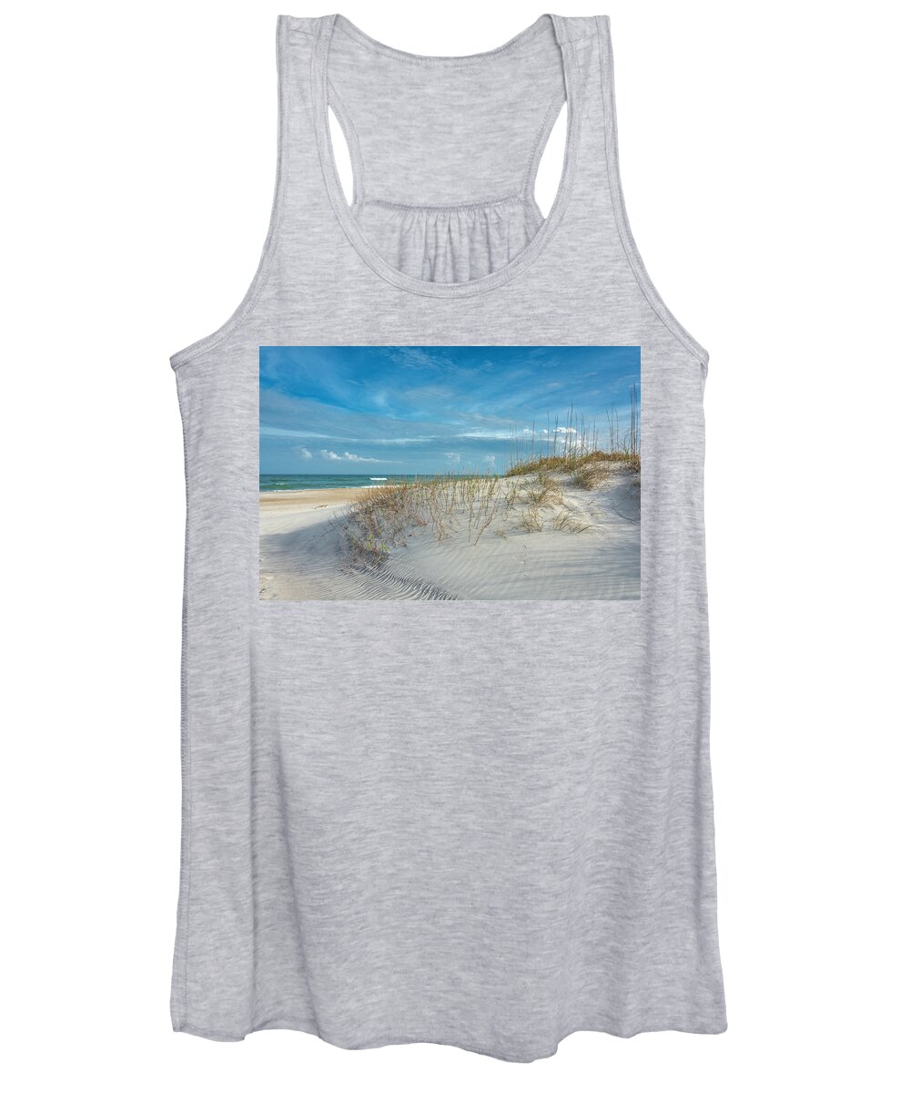 Cape Lookout Women's Tank Top featuring the photograph Dune#254 by WAZgriffin Digital