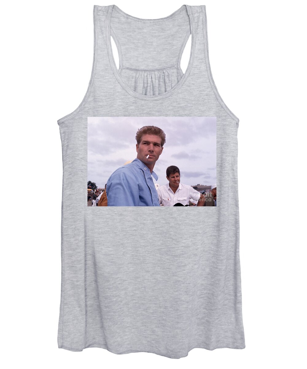 Jim Hall Women's Tank Top featuring the photograph Early Jim Hall by Robert K Blaisdell