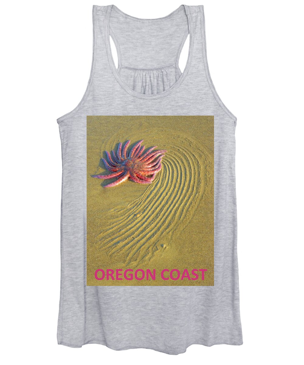 Starfish Women's Tank Top featuring the photograph Early Morning Rescue by Gallery Of Hope 