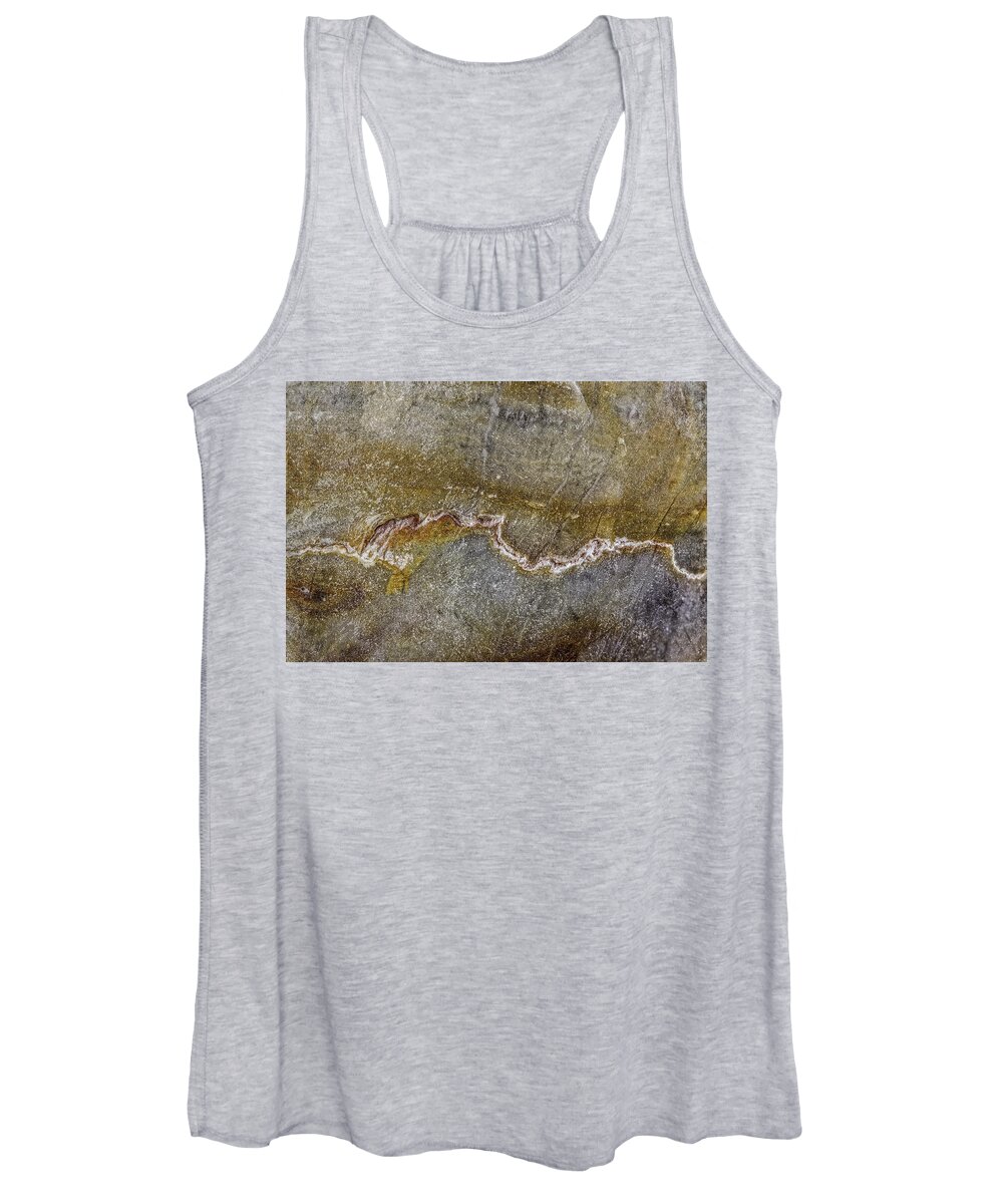 Stone Women's Tank Top featuring the photograph Earth Portrait 000-204 by David Waldrop