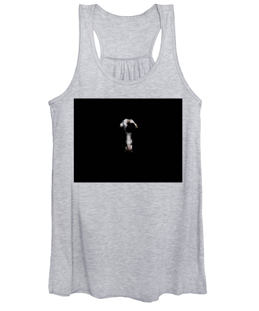  Women's Tank Top featuring the photograph Eclipse In The Dark by Dirk Johnson