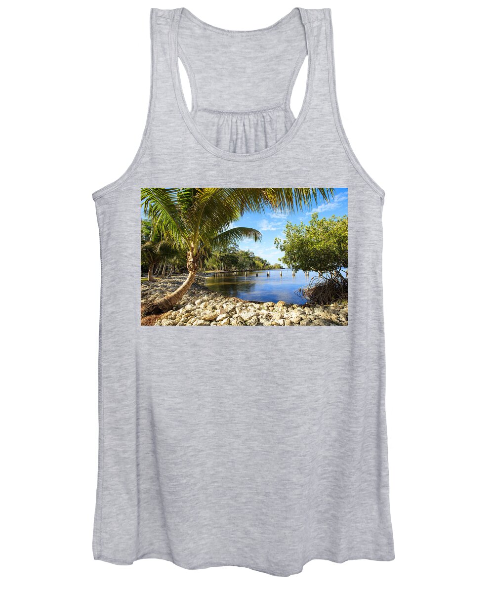 Edison Women's Tank Top featuring the photograph Edisons Back Yard by Sean Allen
