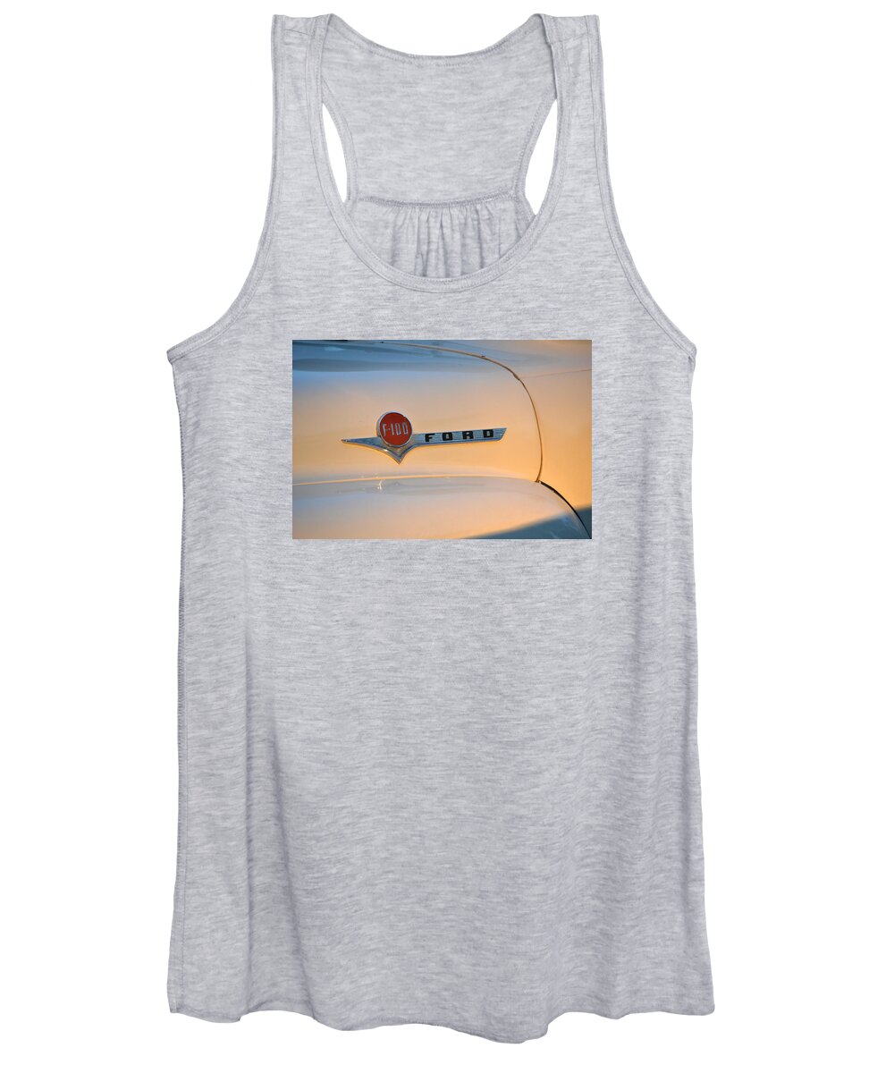  Women's Tank Top featuring the photograph F-100 at Sunrise by Dean Ferreira