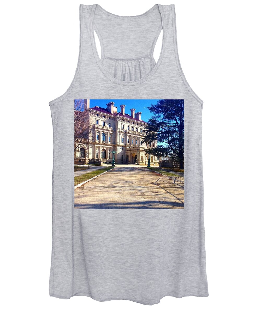 The Breakers Women's Tank Top featuring the photograph The Gilded Age by Kate Arsenault 