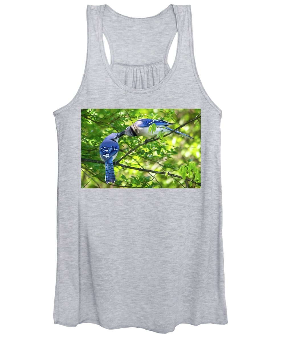Wildlife Women's Tank Top featuring the photograph Feed Me Part 1 by John Benedict