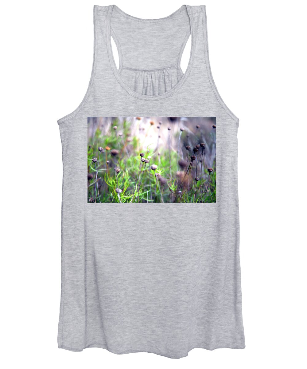 Flowers Women's Tank Top featuring the photograph Field Flowers by David Chasey