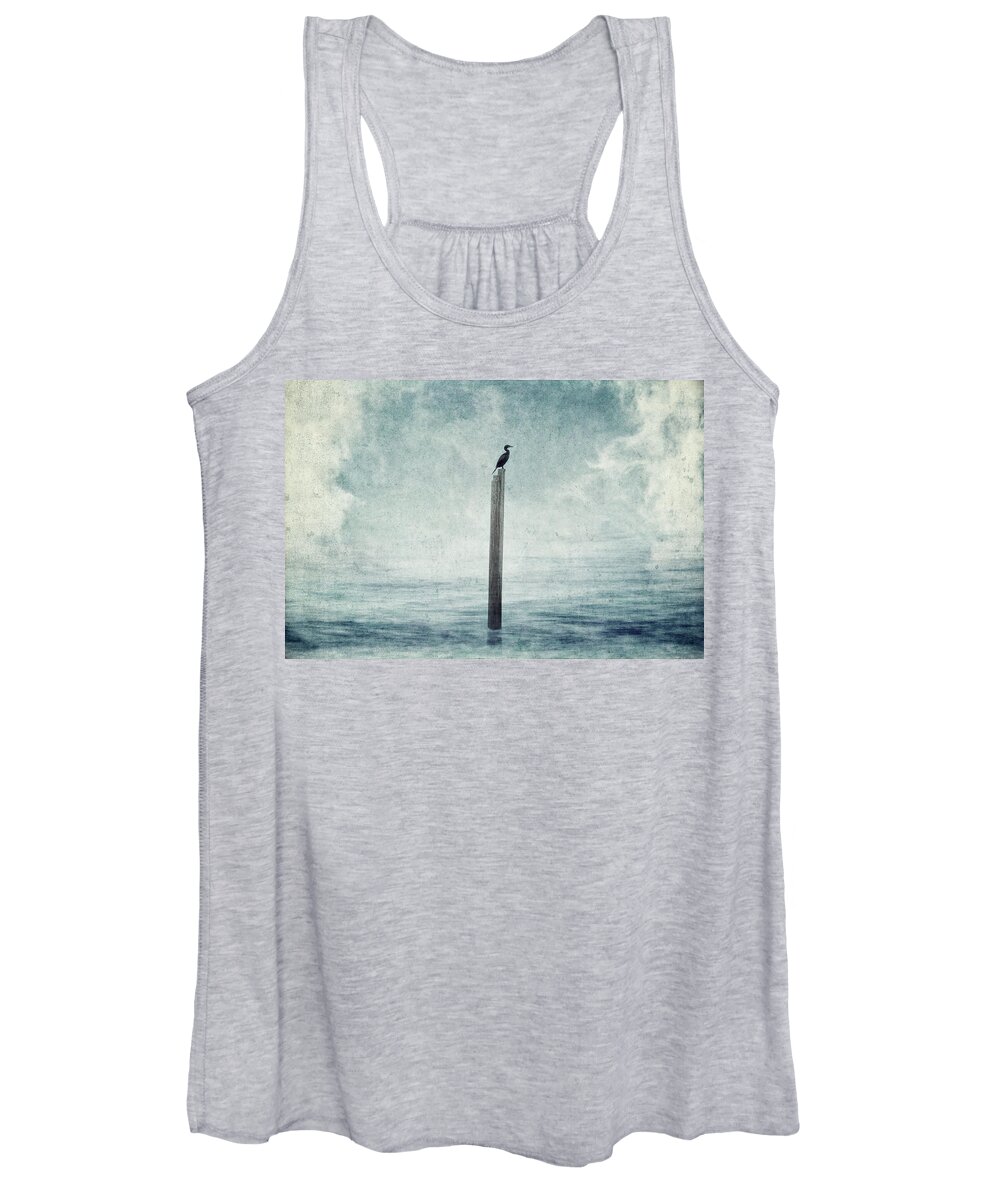 Fog Women's Tank Top featuring the digital art Fogged In by Sandra Selle Rodriguez