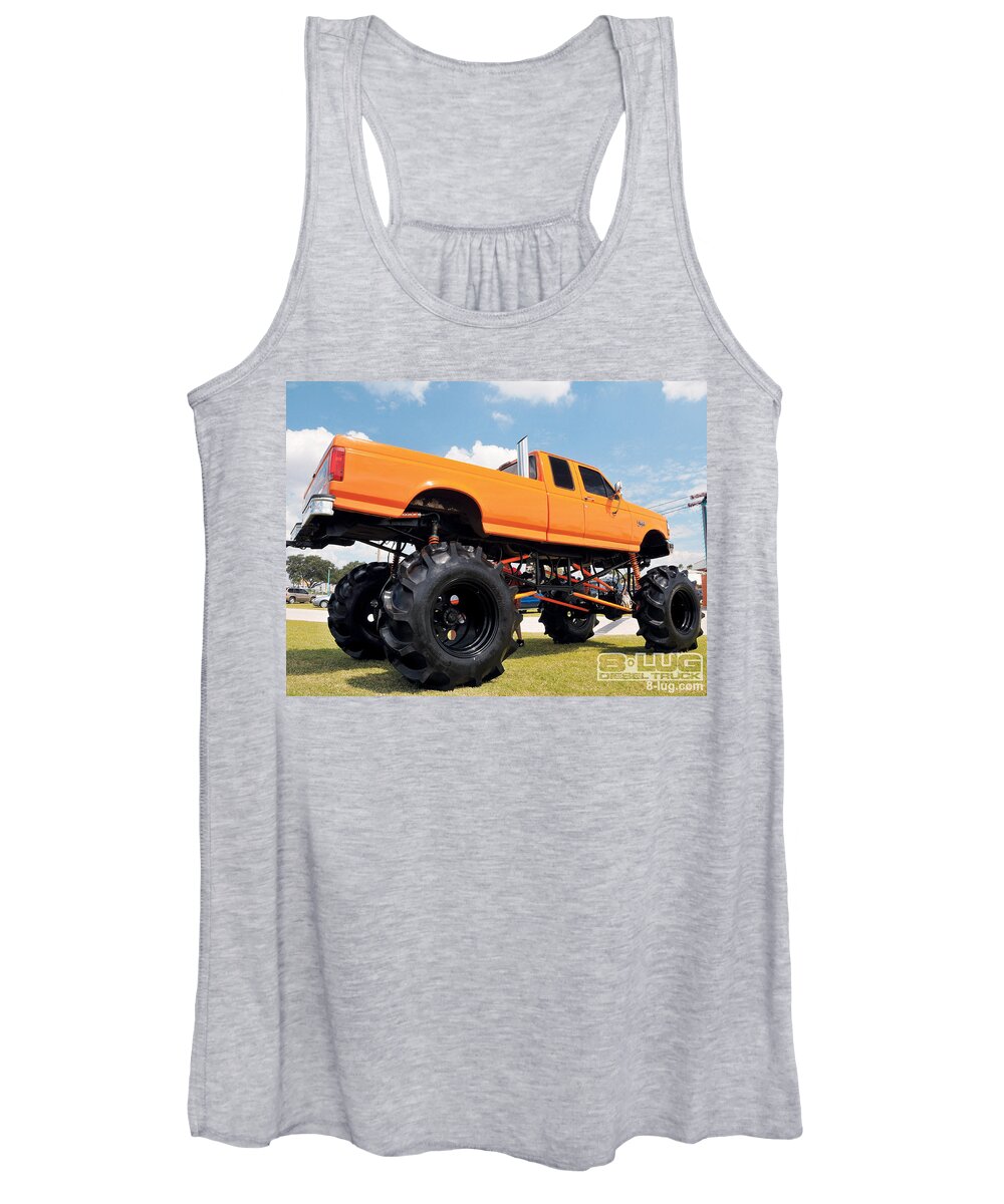 Ford F-350 Women's Tank Top featuring the photograph Ford F-350 by Mariel Mcmeeking