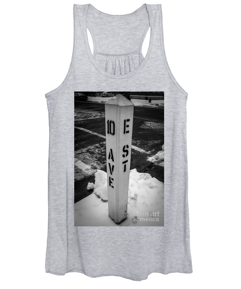 Springsteen Women's Tank Top featuring the photograph Freeze Out by David Rucker