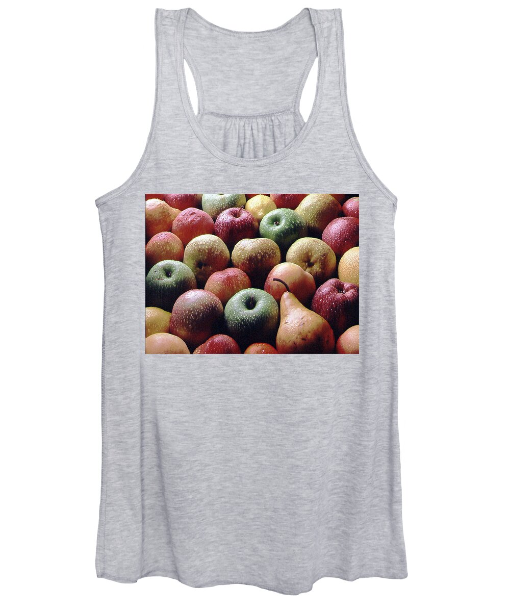 Photo Decor Women's Tank Top featuring the photograph Freshly Picked by Steven Huszar