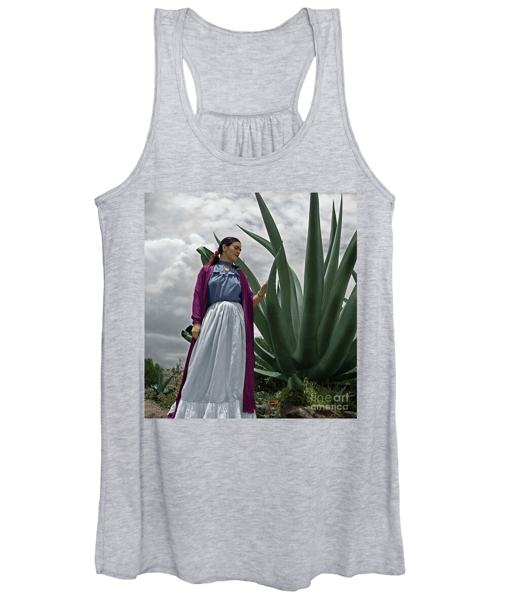 1937 Women's Tank Top featuring the photograph Frida Kahlo by Granger