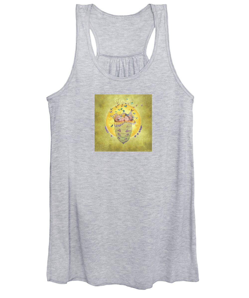 Twins Women's Tank Top featuring the photograph Gemini by Anne Geddes