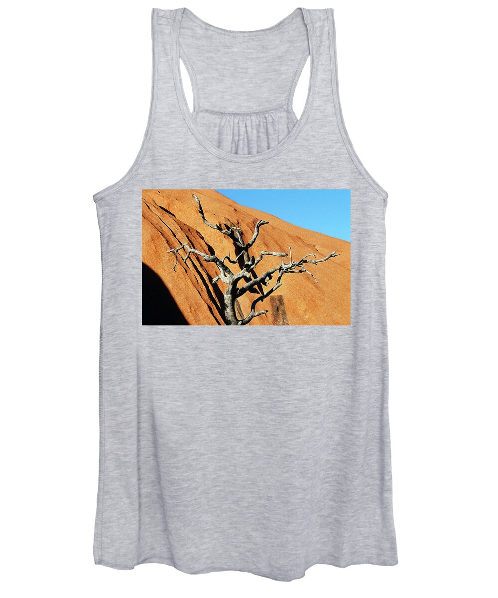 Tree Women's Tank Top featuring the photograph Ghost Tree by Ted Keller