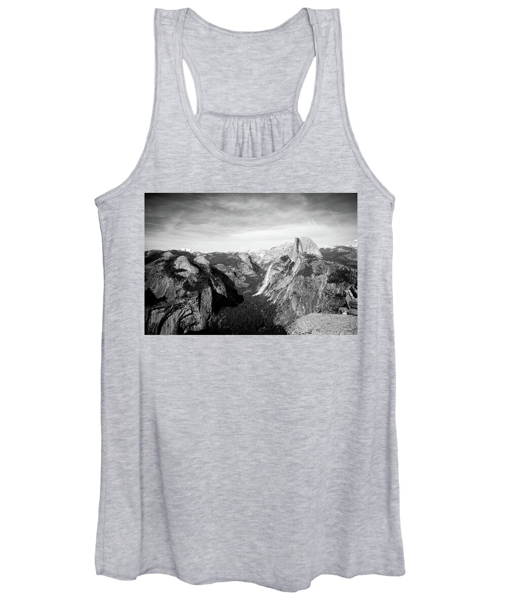Landscape Women's Tank Top featuring the photograph Glacier Point by Aileen Savage
