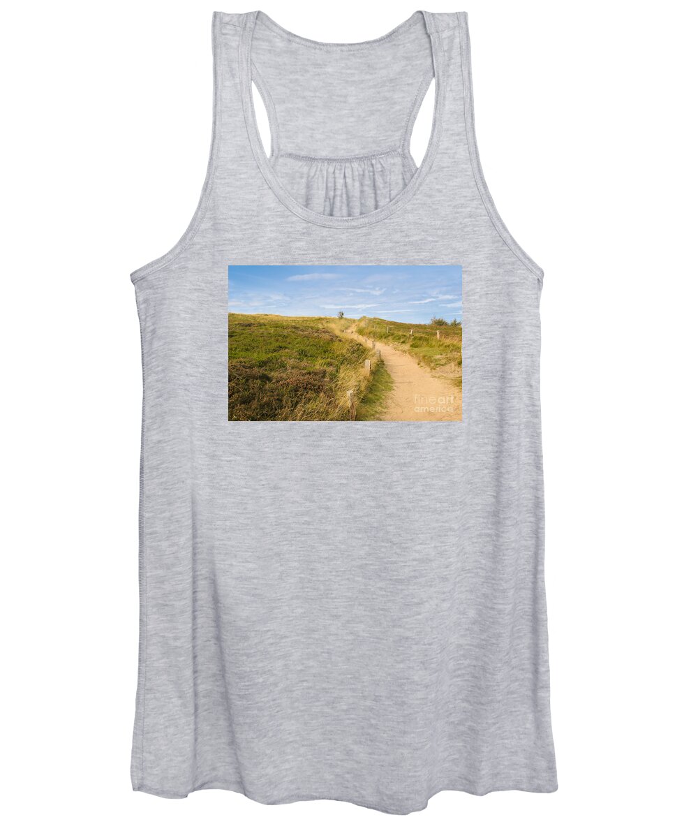 Landscape Women's Tank Top featuring the photograph Go your own Way by Amanda Mohler
