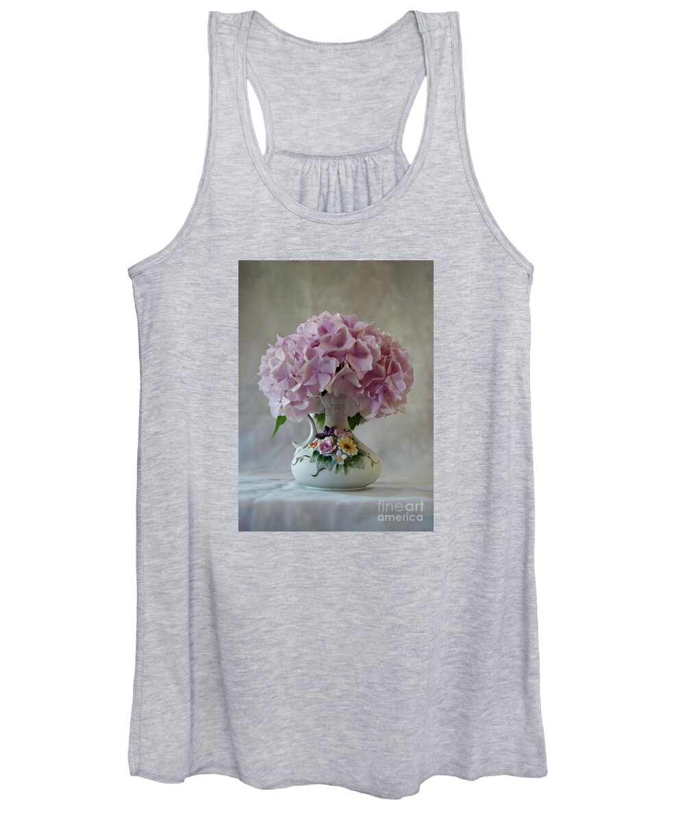 Flower Women's Tank Top featuring the photograph Grandmother's Vase  by Sherry Hallemeier