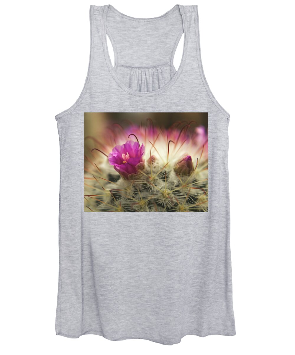 Cactus Women's Tank Top featuring the photograph Handle with Care by Holly Ross