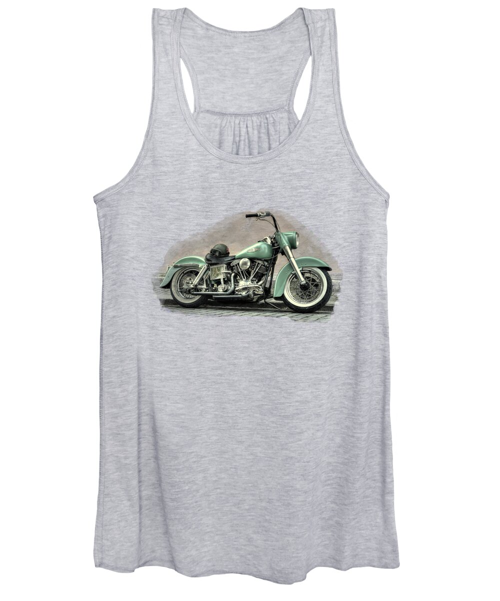 Harley Davidson Women's Tank Top featuring the photograph Harley Davidson Classic by Movie Poster Prints