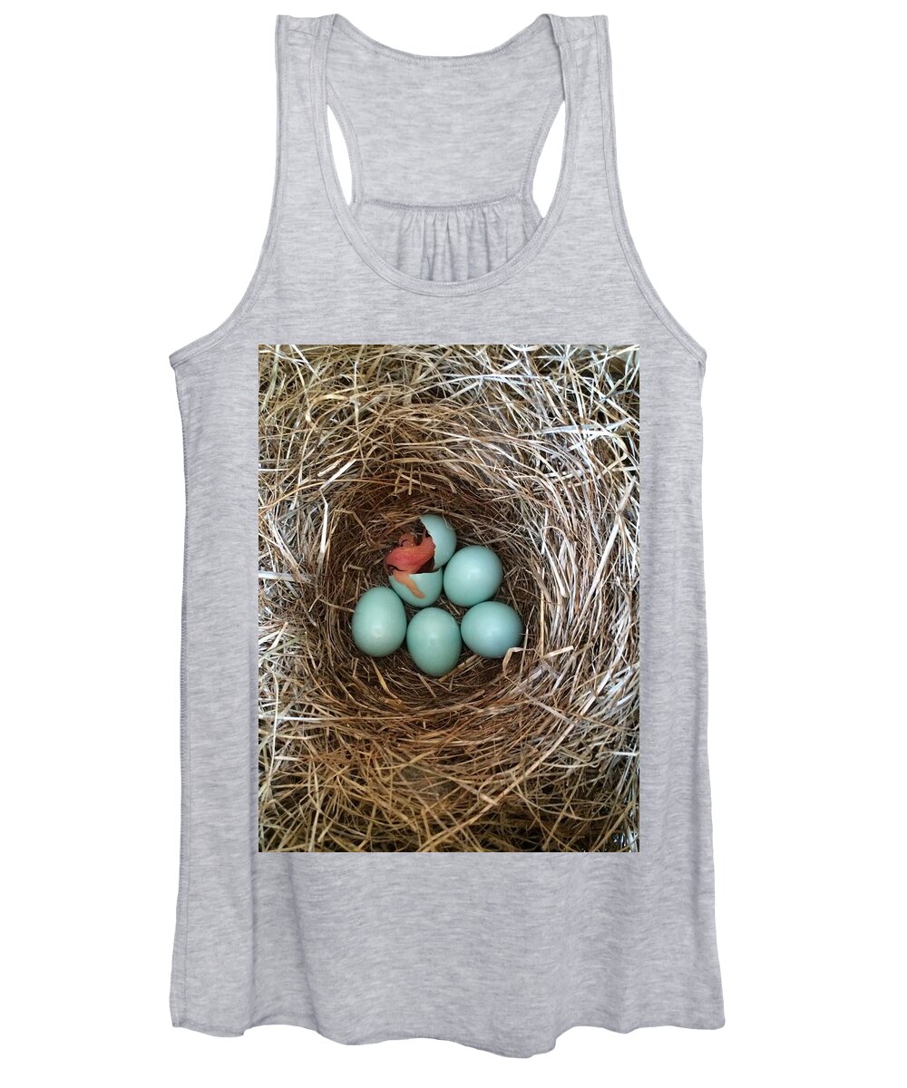 Hatch Women's Tank Top featuring the photograph Hatched by Jackson Pearson