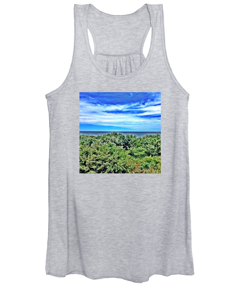 Cape Cod Women's Tank Top featuring the photograph Overlook by Kate Arsenault 