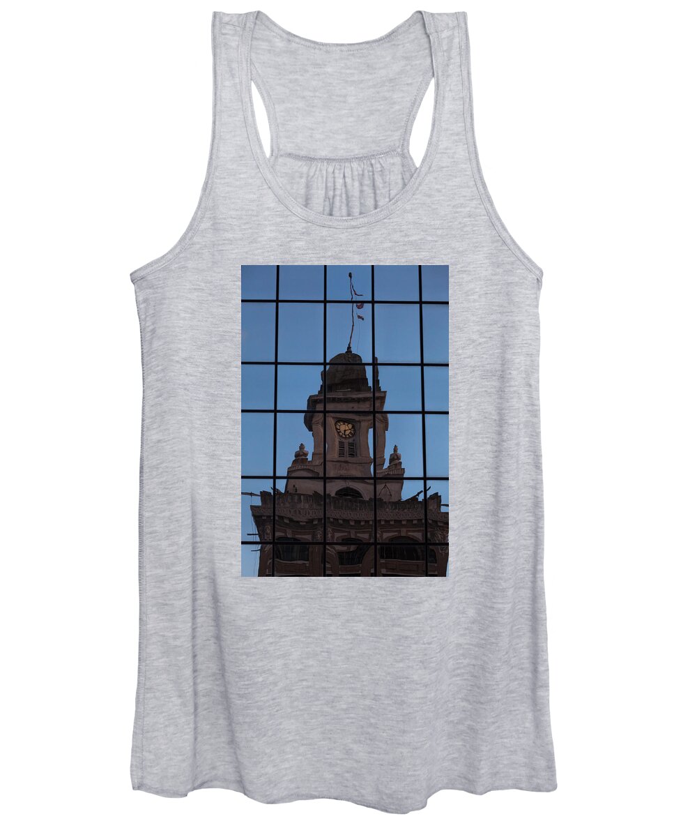 City Hall Women's Tank Top featuring the photograph Hortense the Beautiful by Ed Gleichman