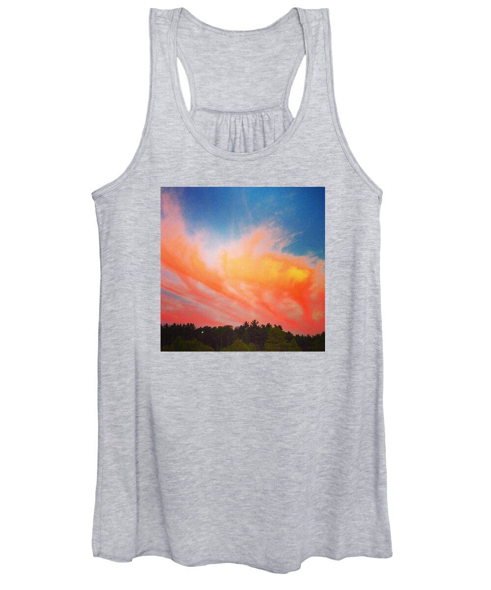 Massachusetts Women's Tank Top featuring the photograph Summers End by Kate Arsenault 