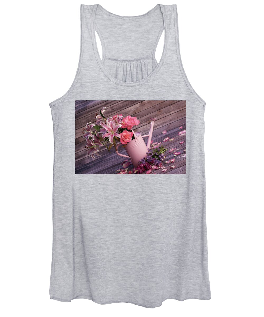 Flowers Women's Tank Top featuring the photograph Irresistible Harmony by Vanessa Thomas
