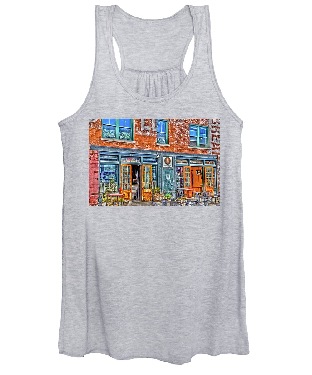 Java Women's Tank Top featuring the photograph Java House by William Norton