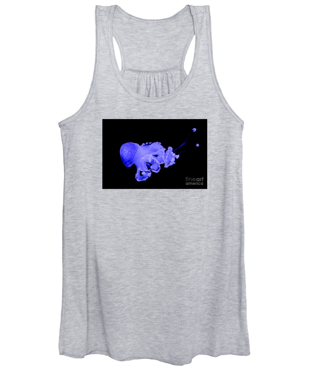 Jellyfish Women's Tank Top featuring the photograph Jellyfish by Amanda Mohler