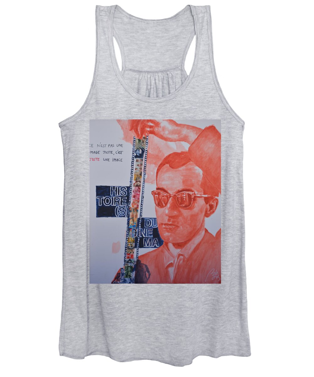  Revolutionary Women's Tank Top featuring the painting JLG by Bachmors Artist