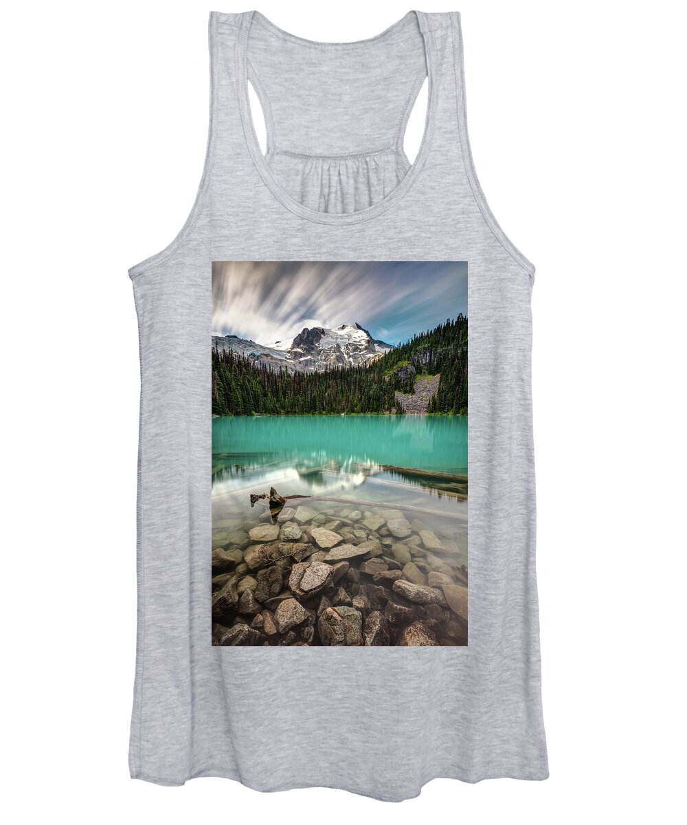 Joffre Lakes Women's Tank Top featuring the photograph Joffre Lakes Dream by Pierre Leclerc Photography