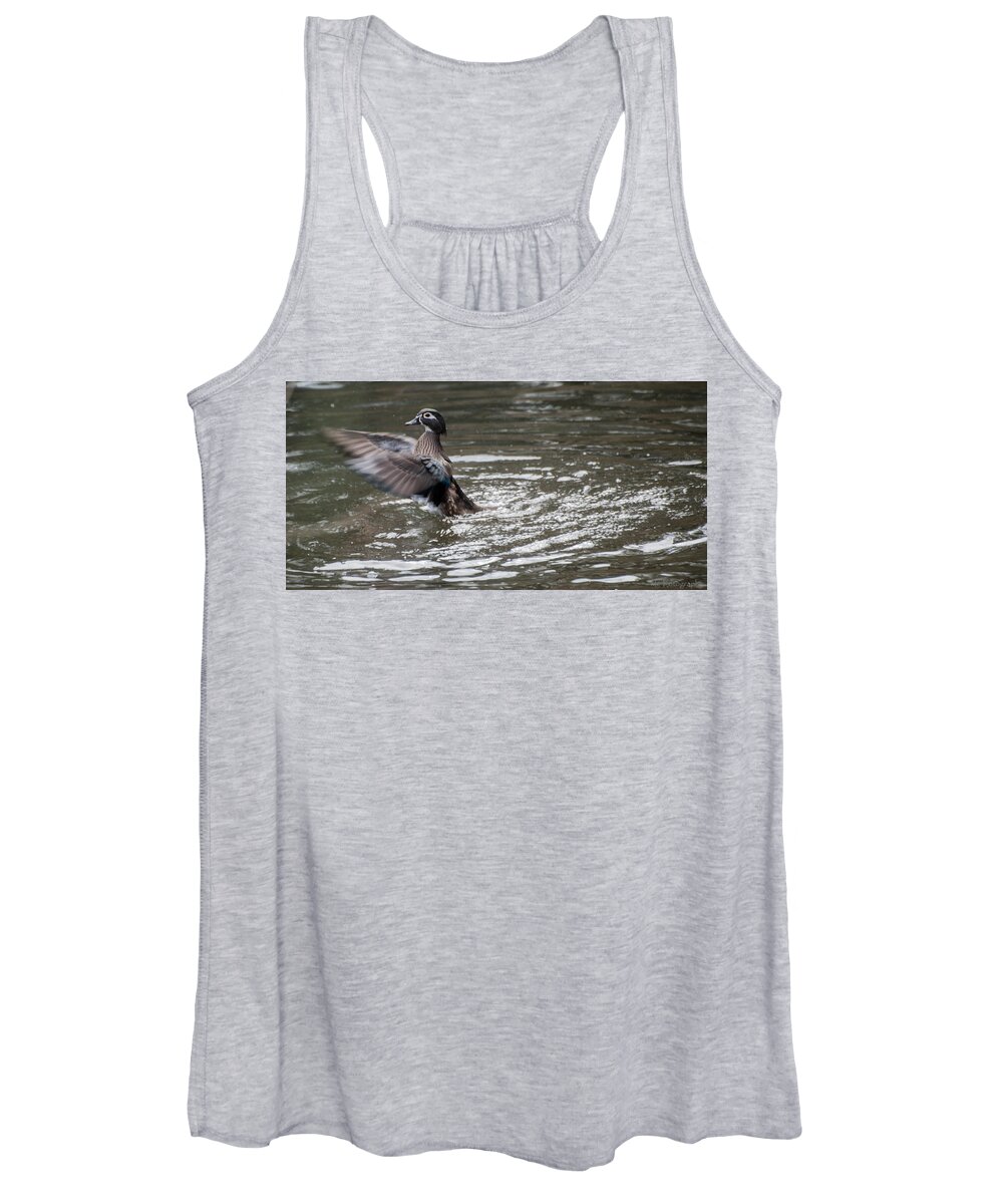 Birds Women's Tank Top featuring the photograph Fulvous Whistling Duck by Wendy Carrington