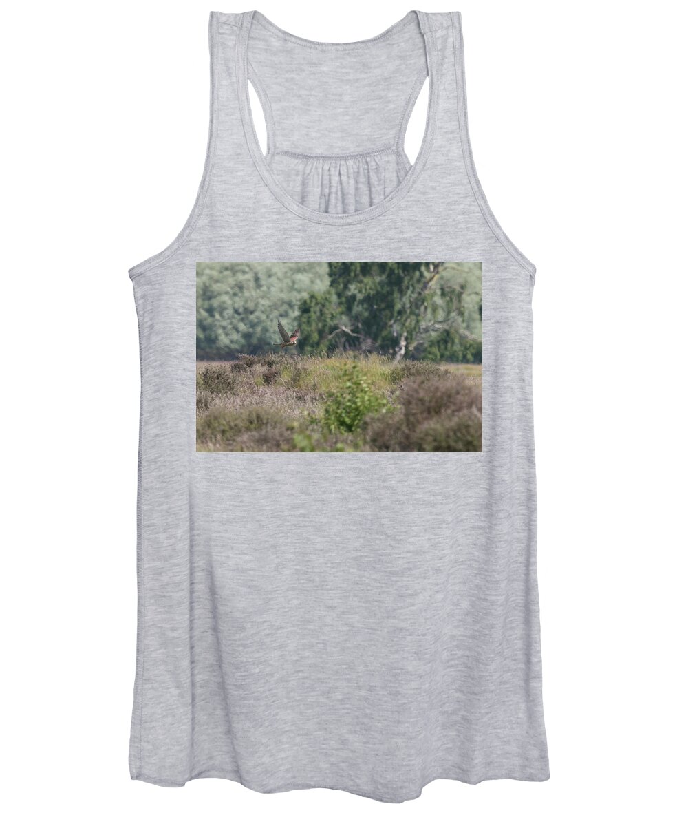 ©wendy Cooper Women's Tank Top featuring the photograph Kestrel by Wendy Cooper