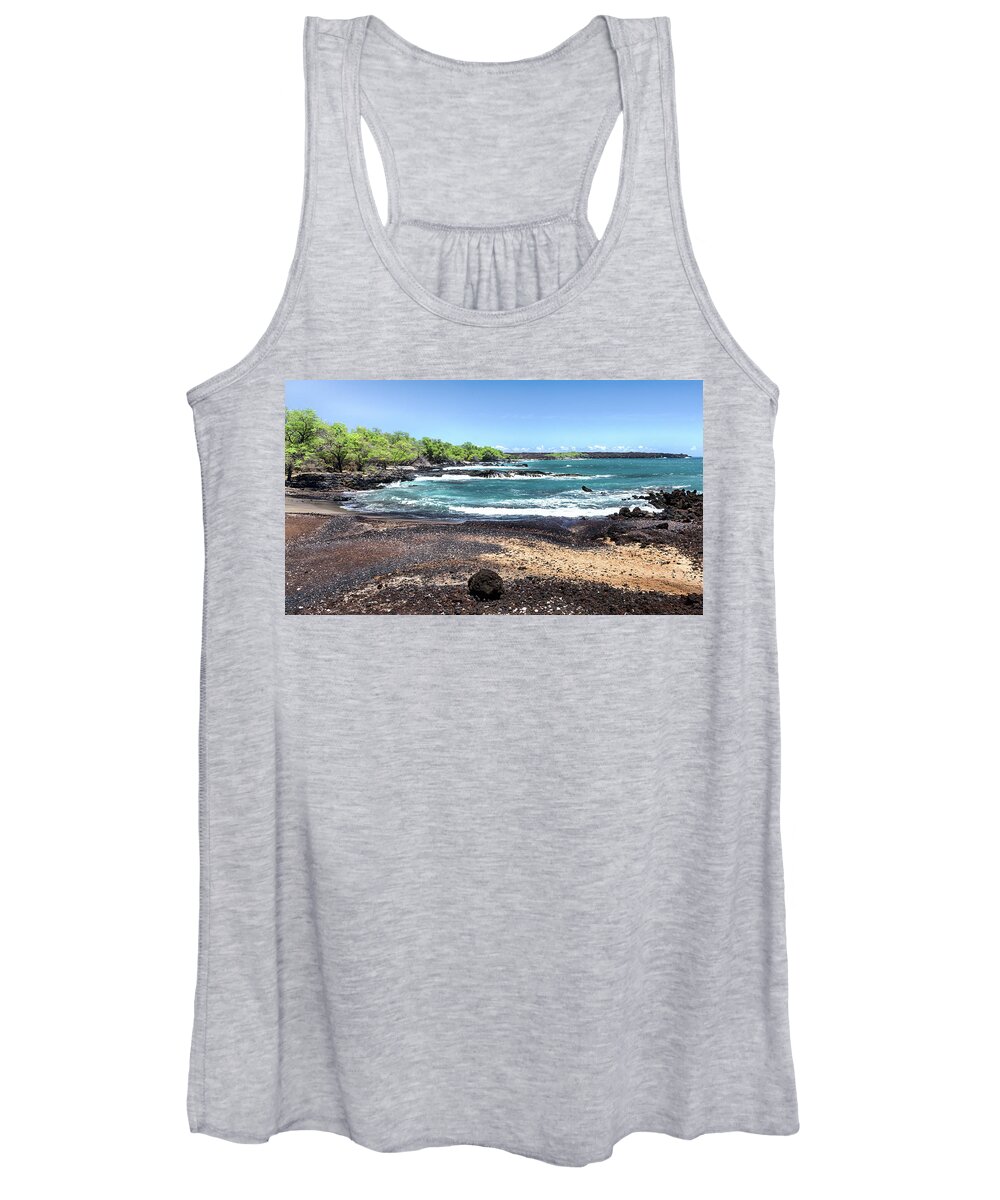 La Perouse Bay Women's Tank Top featuring the photograph La Perouse Bay by Susan Rissi Tregoning