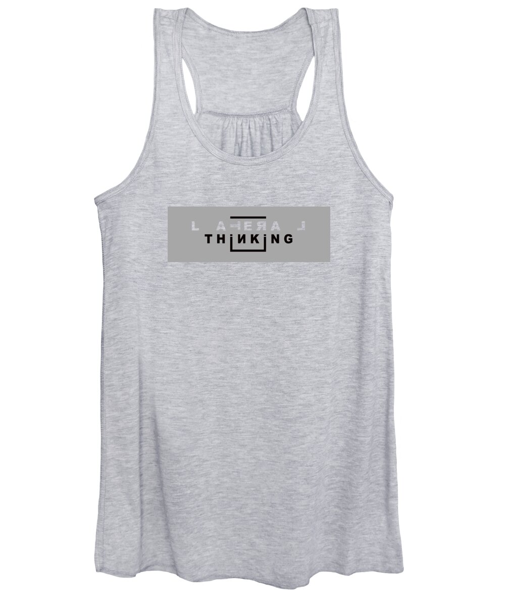 Lateral Thinking Women's Tank Top featuring the photograph Lateral Thinking by Mal Bray