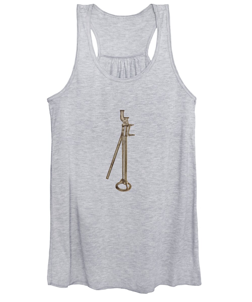 Antique Women's Tank Top featuring the photograph Lever Jack by YoPedro
