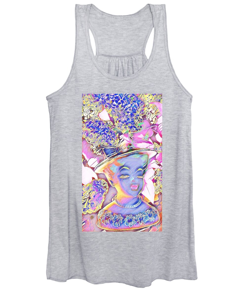  Women's Tank Top featuring the photograph Lilac by Karen Newell