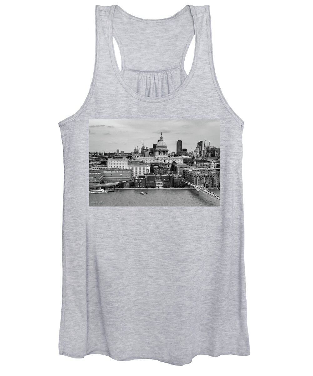 London Women's Tank Top featuring the photograph London Skyline from Tate Modern by Aashish Vaidya