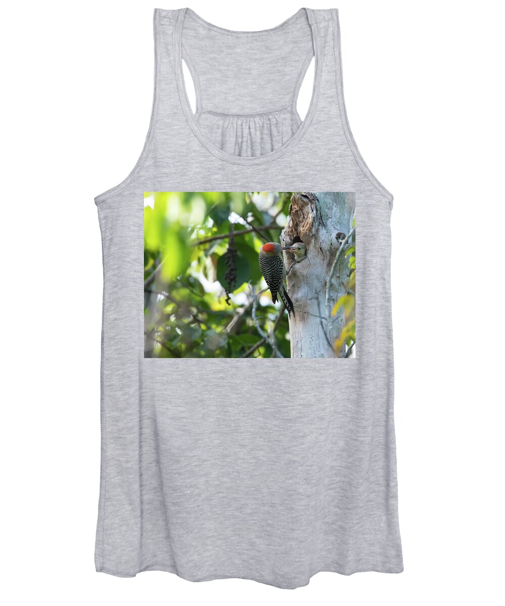Nature Women's Tank Top featuring the photograph Lunchtime by Arthur Dodd