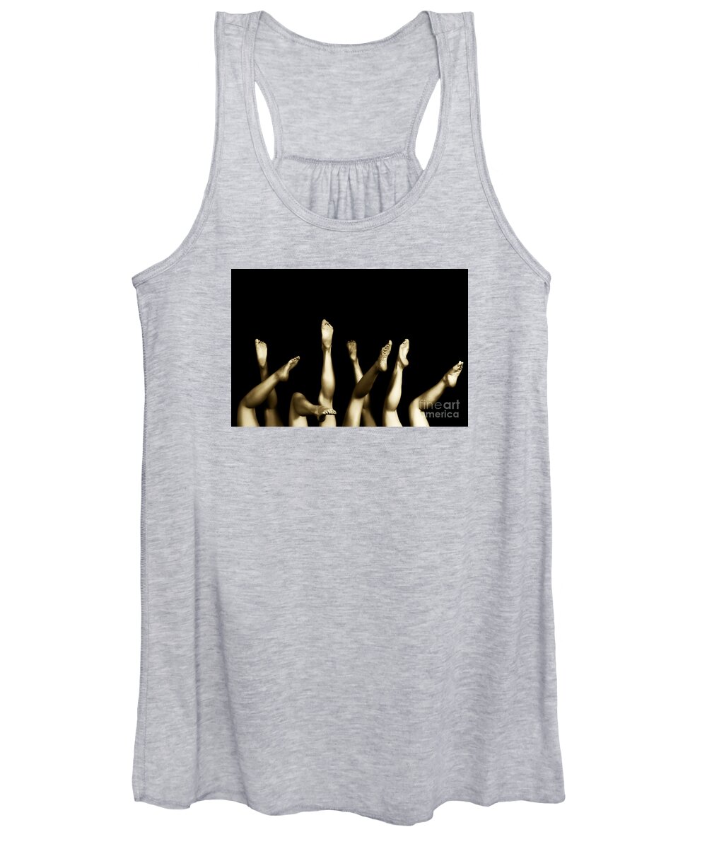 Artistic Women's Tank Top featuring the photograph Maiden sprouts by Robert WK Clark