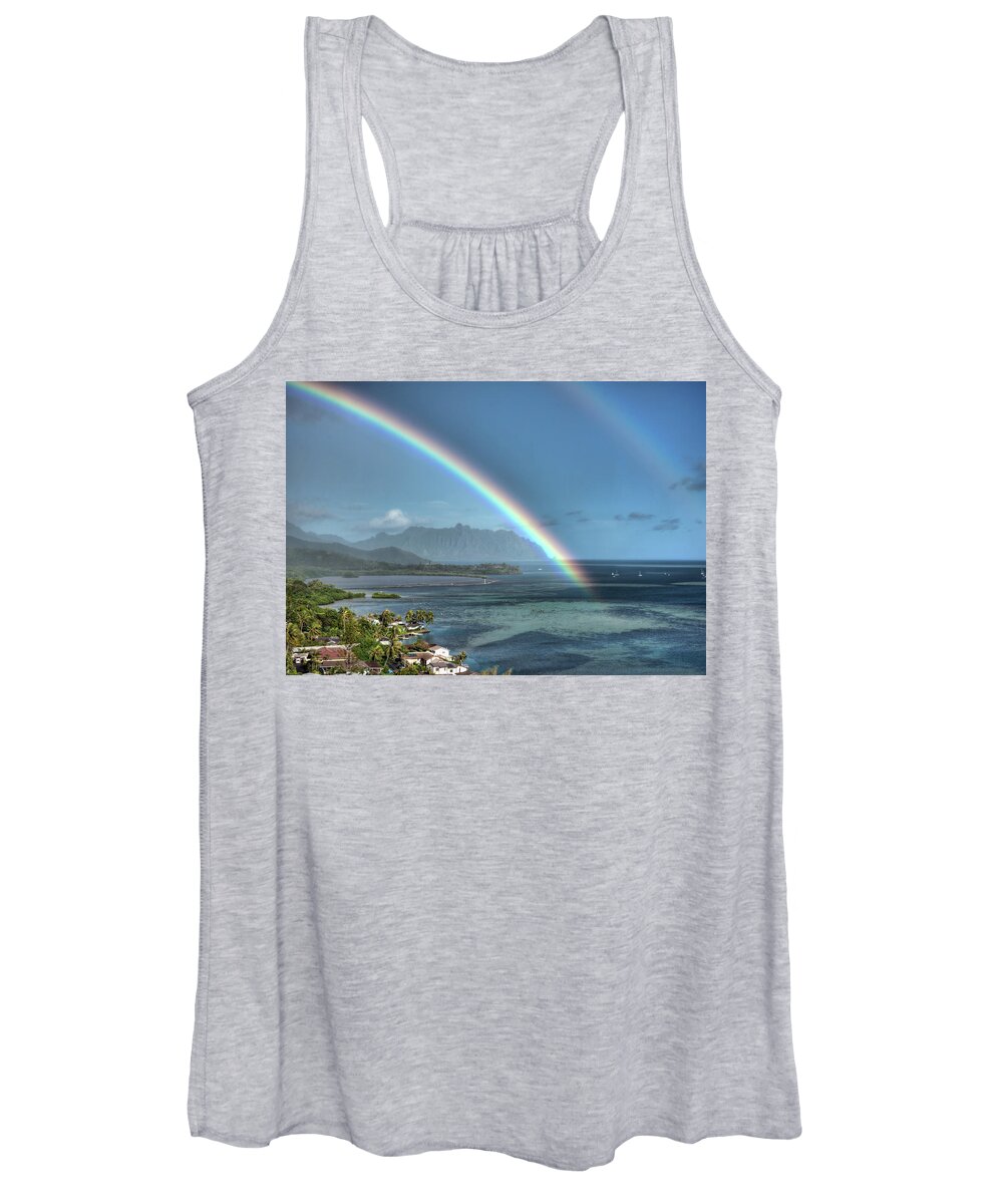 Hawaii Women's Tank Top featuring the photograph Make mine a double by Dan McManus