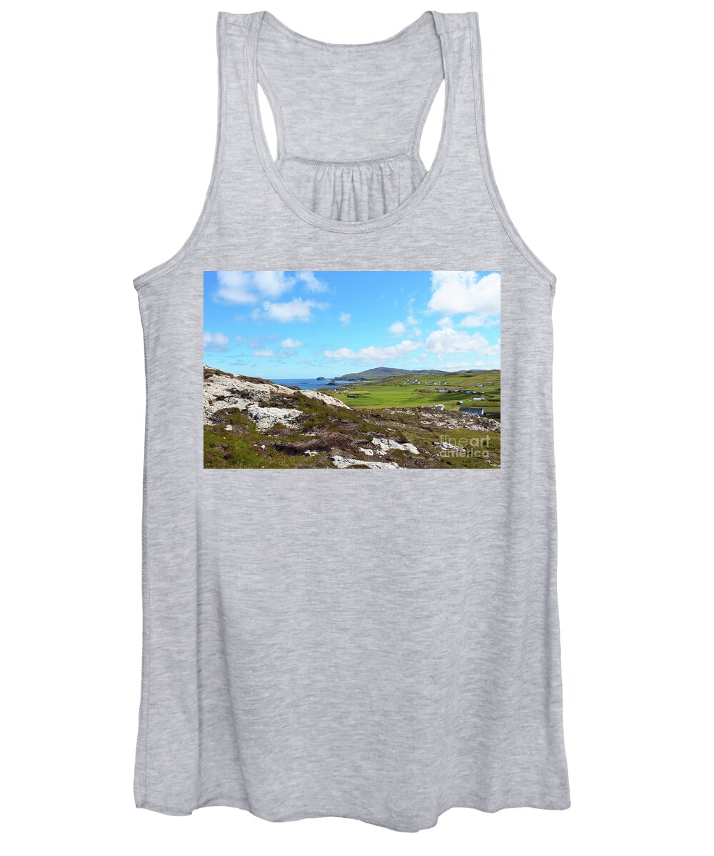 Donegal On Your Wall Women's Tank Top featuring the photograph Malin Head 2 Donegal Ireland by Eddie Barron