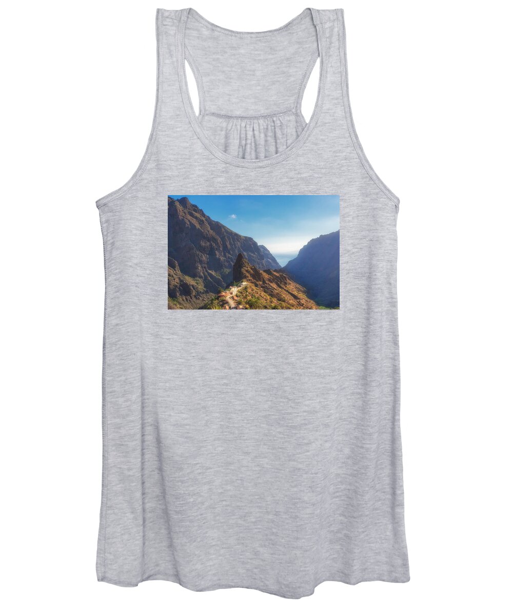 Atlantic Women's Tank Top featuring the photograph Masca by James Billings