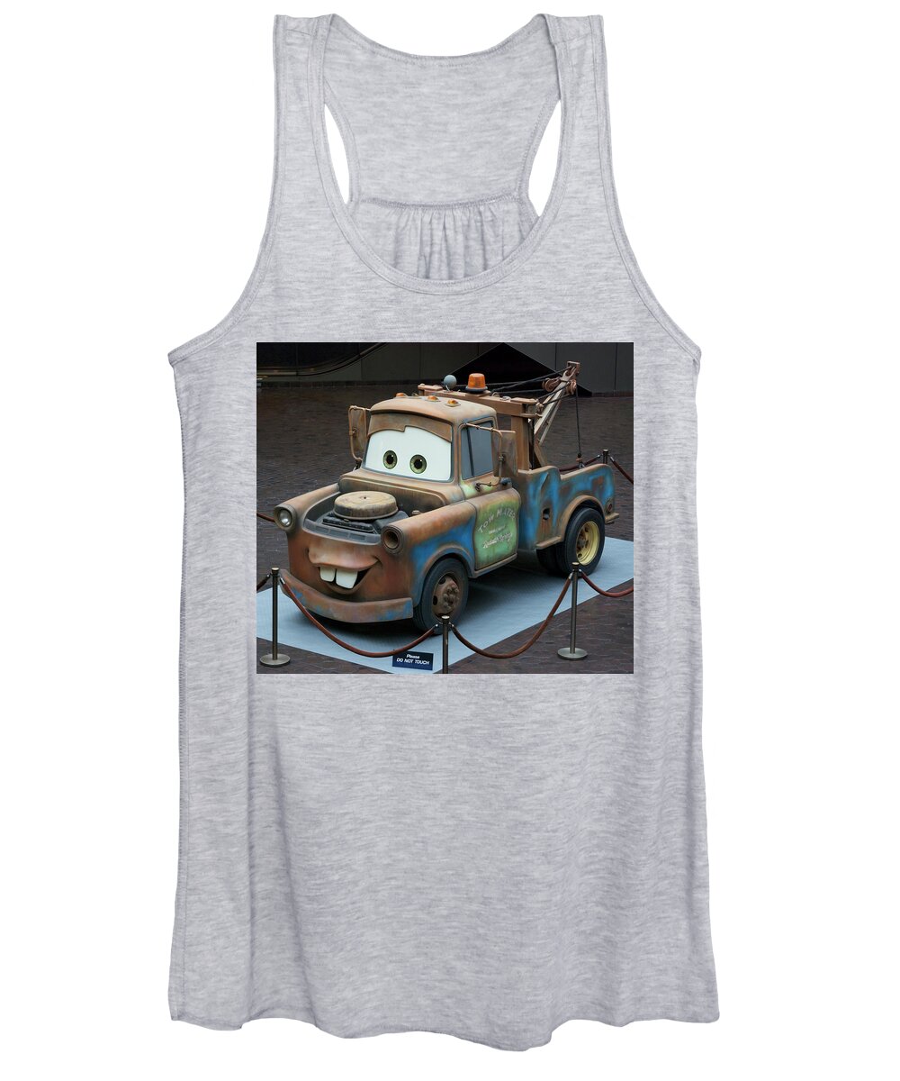 Mater Women's Tank Top featuring the photograph Mater MP by Thomas Woolworth