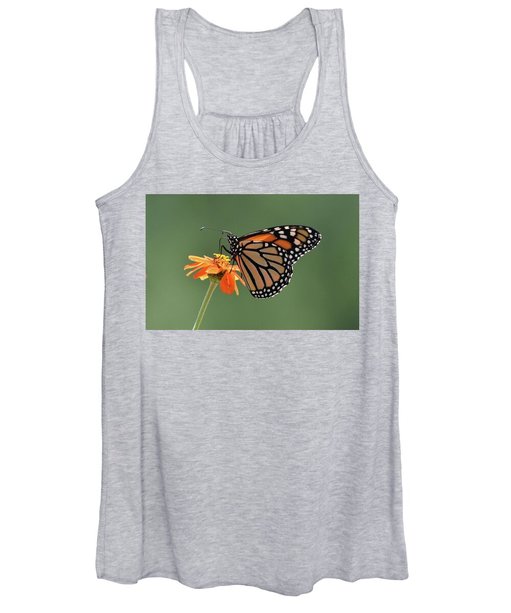 Monarch Women's Tank Top featuring the photograph Monarch by Ben Foster